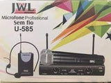 Microfone sem fio JWL 2 Bastões